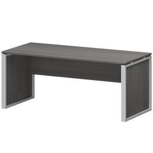 Стол руководителя Protech НТМ-180 Лиственница/Металлик фото