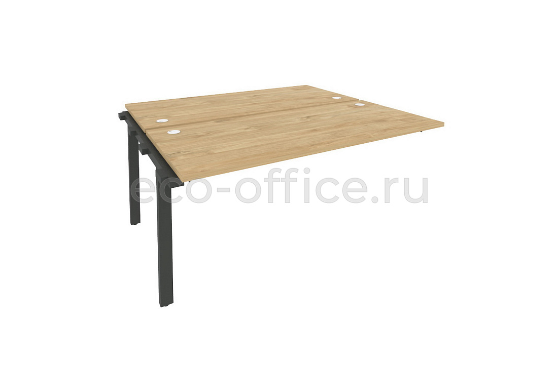 Наборный элемент рабочей станции на П-образном м/к ONIX O.M-2.NRS-4.7 Тиквуд Светлый / Антрацит металл  стоимость