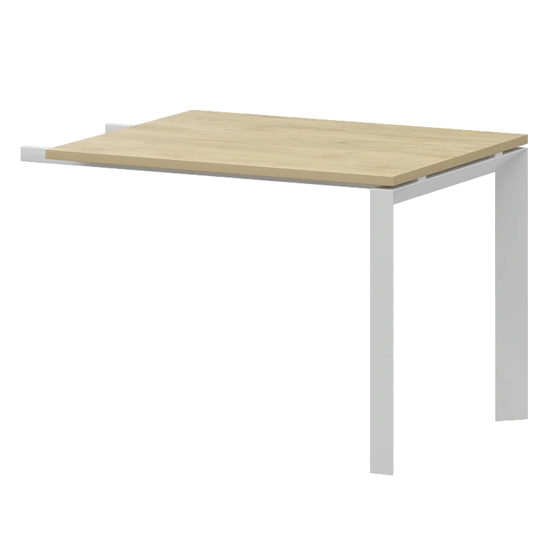 бриф-приставка на металлокаркасе дуб сафари/белый protech нтмпб-п-709 баттл рок/белый фото