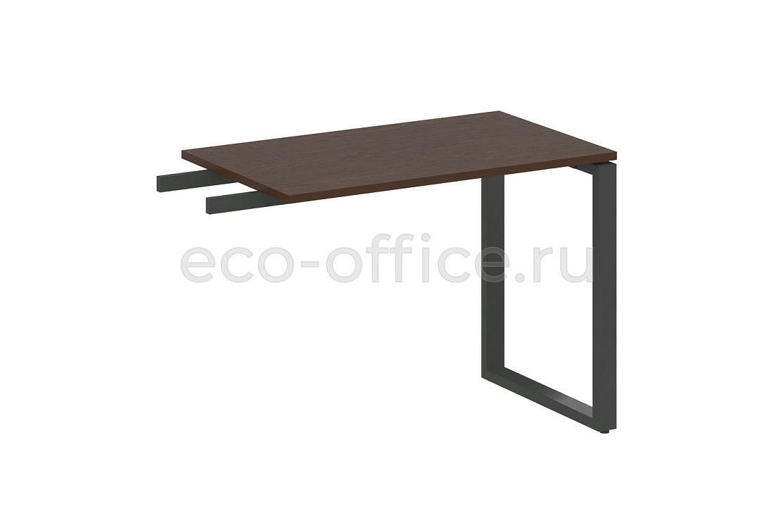 Приставной элемент на О-образном м/к METAL SYSTEM STYLE БО.ПР-3 Венге Цаво / Антрацит металл  стоимость