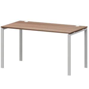 Стол на металлокаркасе Protech АМ-001.60 Темный шимо/Белый фото