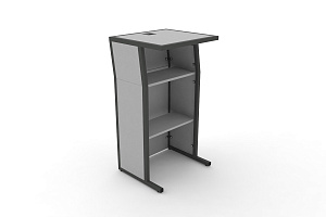 Трибуна DESK DK-TR Серый / Антрацит металл фото