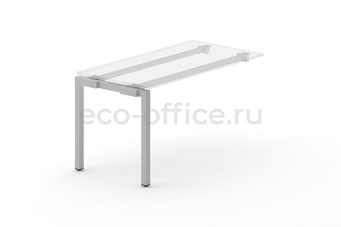 Металлокаркас на П-образной опоре 50x50 для наборного элемента 1600*720 Серый металл  стоимость
