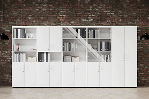 Мебель для персонала СМАРТ Белый фото