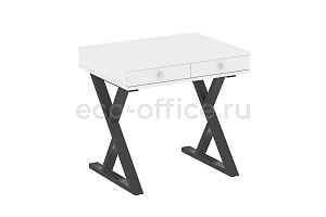 Стол на металлокаркасе HomeOffice VR.SP-1-79.M Белый Бриллиант / Антрацит металл фото