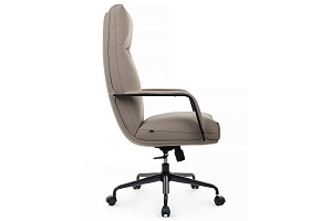 Кресло руководителя RV Chair OTTO CM-P001AS Бежевая экокожа фото