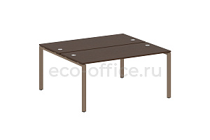 Рабочая станция METAL SYSTEM STYLE БП.РАС-СП-2.4 Венге Цаво / Мокко металл фото