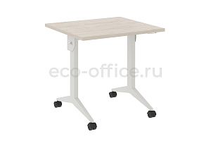 Стол складной мобильный X-PULL X.M-0.7 Денвер Светлый / Белый металл фото