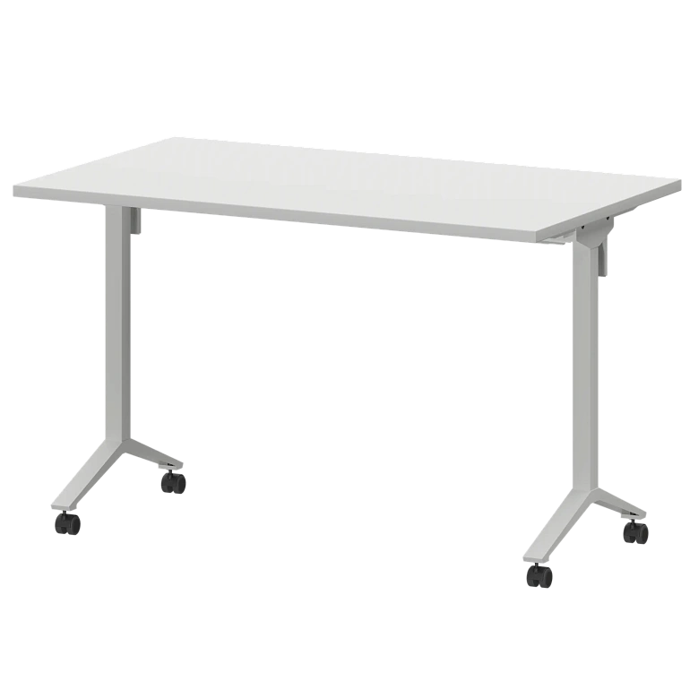 стол мобильный складной protech мб25-120.70 белый/белый фото