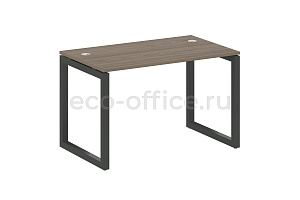 Стол письменный METAL SYSTEM QUATTRO 5x5 50БО.СП-2 Вяз Благородный / Антрацит металл фото
