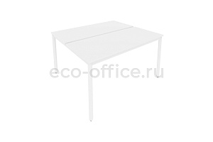 Рабочая станция на металлокаркасе SLIM SYSTEM С.СП-5.2 Белый / Белый металл фото