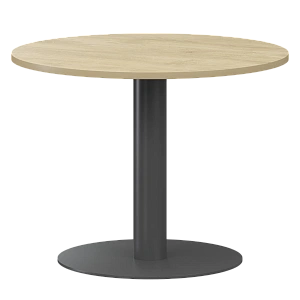 Стол переговорный Protech НТМ-D090 Баттл Рок/Антрацит фото