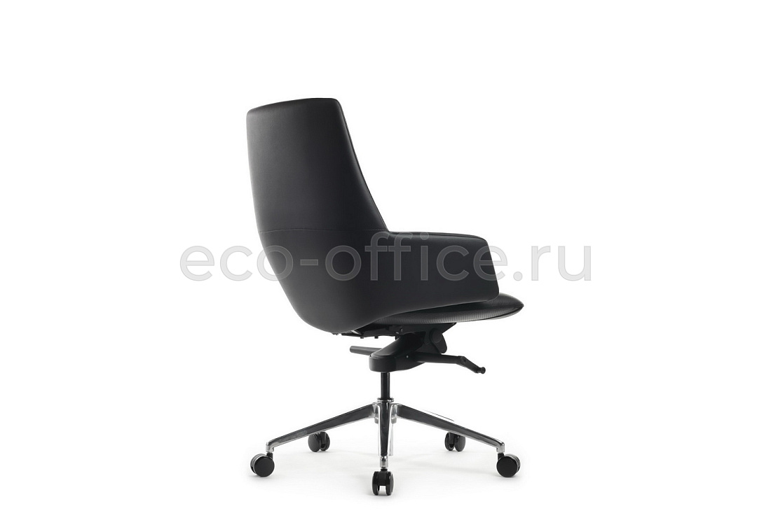 Кресло руководителя RV Design SPELL-M B1719 Чёрная кожа  стоимость