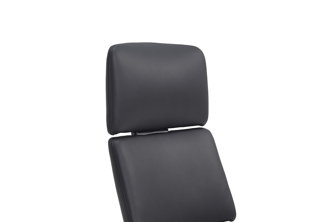 кресло руководителя rv design venetto fk013-a12 чёрная кожа фото