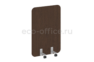 Перегородка на металлических опорах, на роликах R-LINE DP.R-80-120 Венге Цаво фото