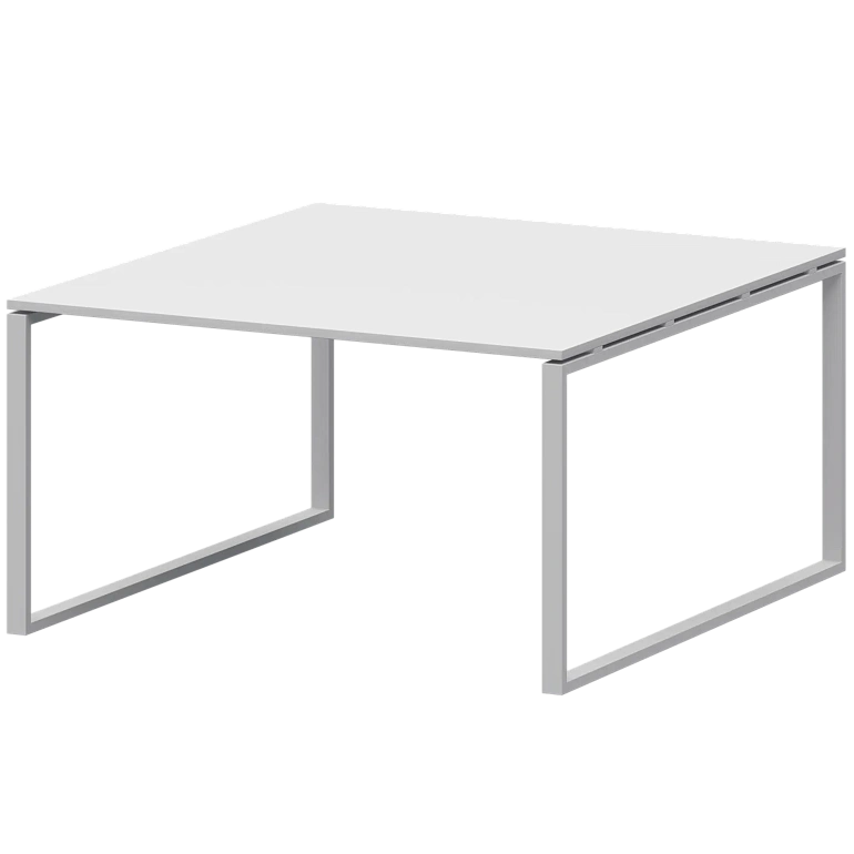 стол переговорный на металлокаркасе protech амп.о-004.123 белый/белый фото
