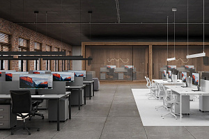 Мебель для персонала АРГО-М Серый фото