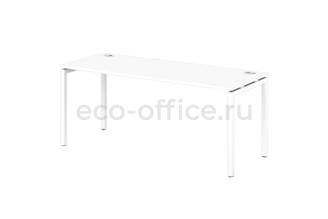 Стол на металлокаркасе 40*40 SENTIDA STEEL S-38 Белый  стоимость