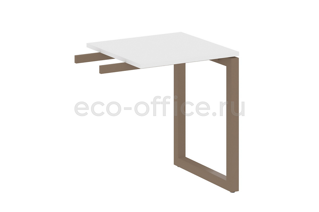Приставной элемент на О-образном м/к METAL SYSTEM QUATTRO 5x5 50БО.ПР-1 Белый / Мокко металл  стоимость