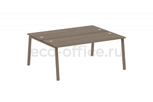 Рабочая станция METAL SYSTEM STYLE БА.РАС-СП-2.5 Вяз Благородный / Мокко металл фото