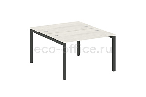 Рабочая станция METAL SYSTEM QUATTRO 5x5 50БП.РАС-СП-2.2 Дуб Наварра / Антрацит металл фото