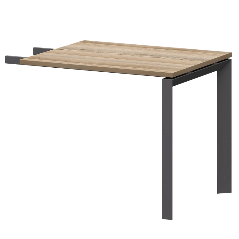 бриф-приставка на металлокаркасе protech нтмпб-п-709 дуб сафари/антрацит фото