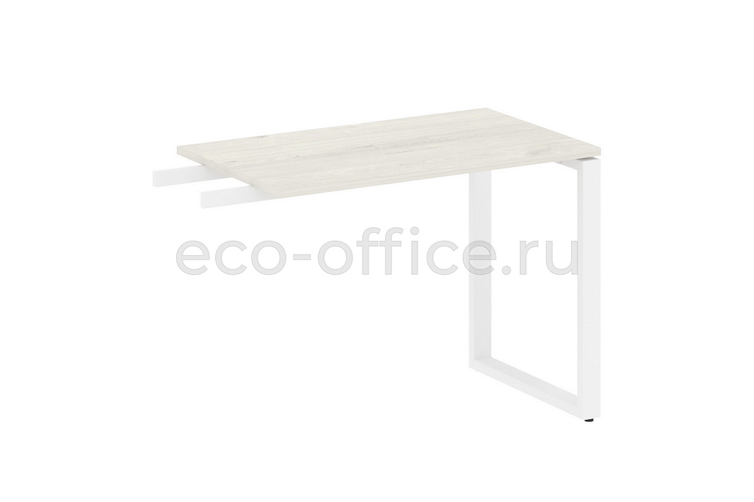 Приставной элемент на О-образном м/к METAL SYSTEM STYLE БО.ПР-3 Дуб Наварра / Белый металл  стоимость