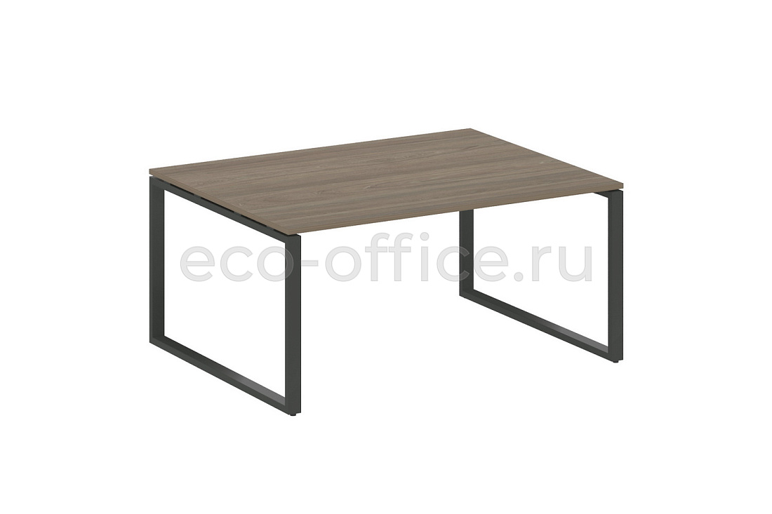 Стол переговорный (1 столешница) METAL SYSTEM STYLE БО.ПРГ-1.4 Вяз Благородный / Антрацит металл   стоимость