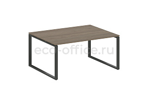 Стол переговорный (1 столешница) METAL SYSTEM STYLE БО.ПРГ-1.4 Вяз Благородный / Антрацит металл фото