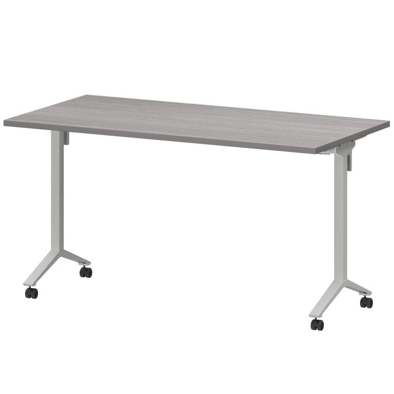 стол мобильный складной protech мб25-140.70 лиственница/белый фото