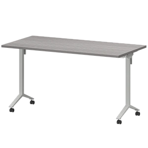 Стол мобильный складной Protech МБ25-140.70 Лиственница/Белый фото