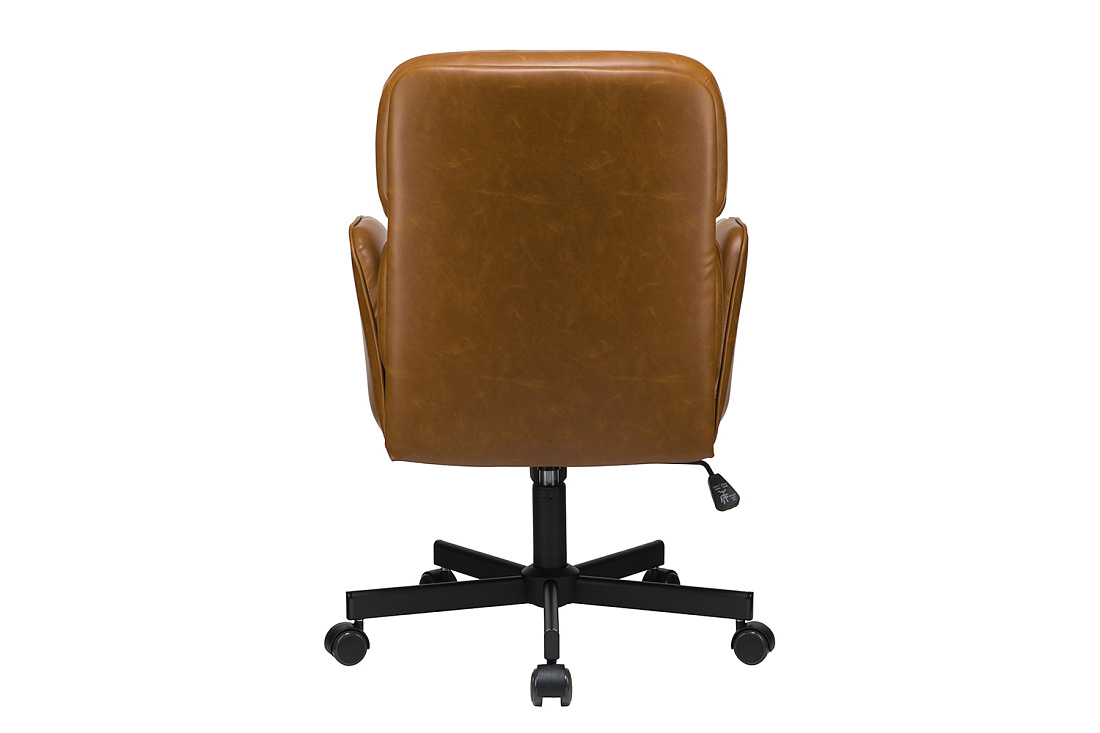 кресло eco-chair pascal w-255 светло-коричневая экокожа фото