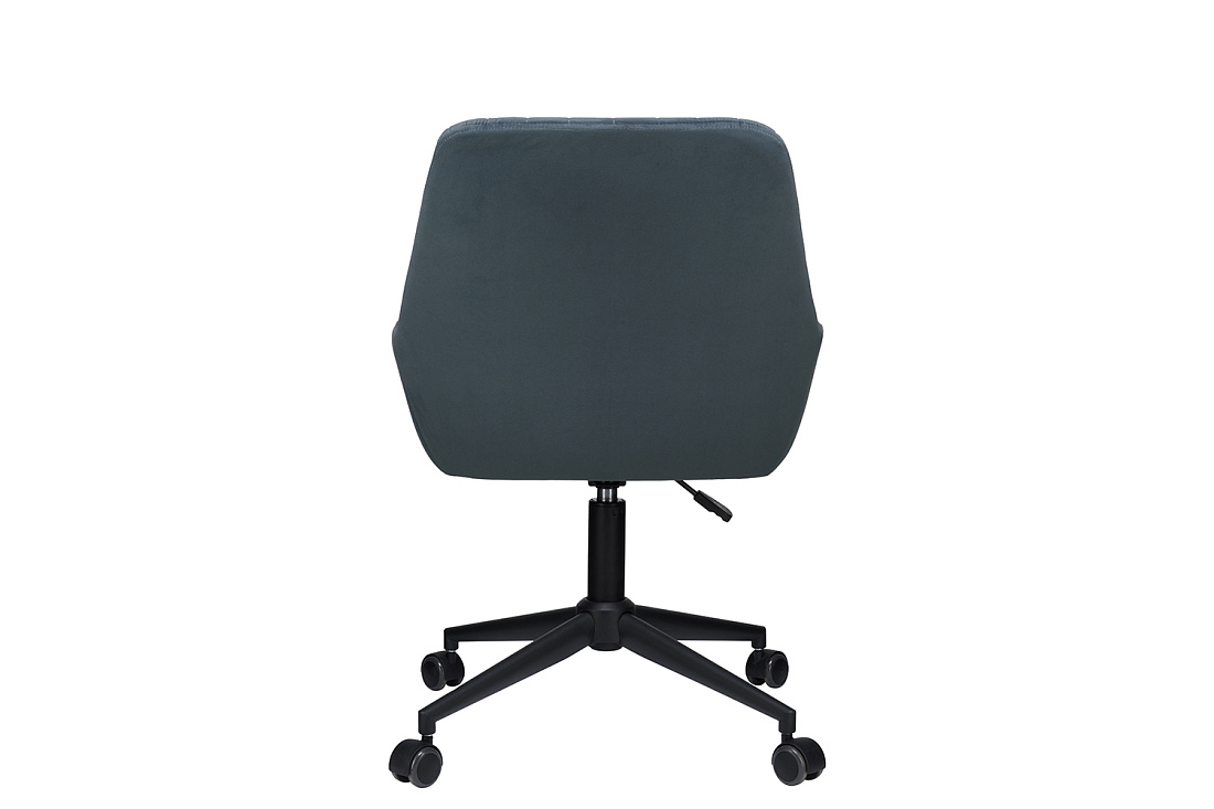 кресло eco-chair klod 9-179 тёмно-серый велюр фото
