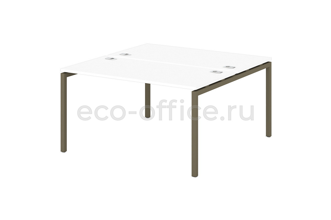 Стол-тандем на металлокаркасе 40*40 SENTIDA COLOR S-48 Тирамису  стоимость