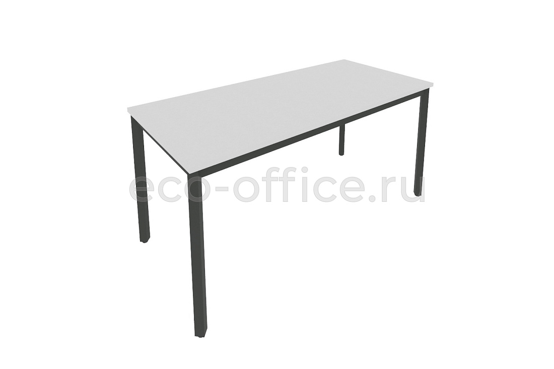 Стол письменный на металлокаркасе SLIM SYSTEM С.СП-6 Серый / Антрацит металл купить в Москве