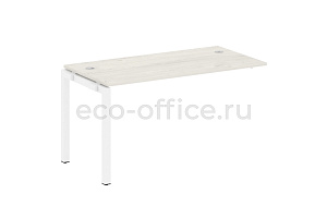 Проходной наборный элемент METAL SYSTEM QUATTRO 5x5 50БП.ПРС-СП-1.3 Дуб Наварра / Белый металл фото