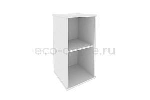 Стеллаж низкий узкий STYLE Л.СУ-3 Белый фото