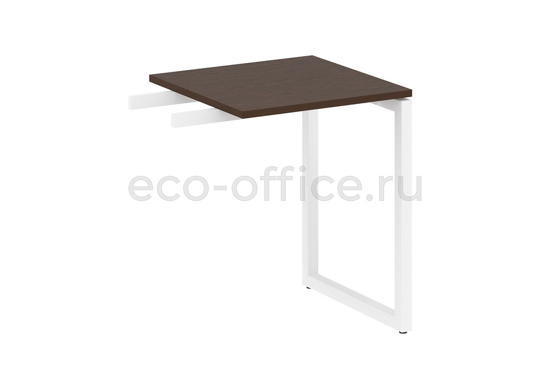 Приставной элемент на О-образном м/к METAL SYSTEM QUATTRO 4x4 40БО.ПР-1 Венге Цаво / Белый металл  стоимость