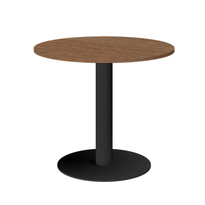 Стол круглый Protech АМ-Д90 Орех/Антрацит фото