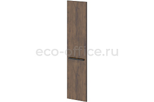 Дверь высокая левая GRACE L-033 L Альба Маргарита / Tasso Nero фото