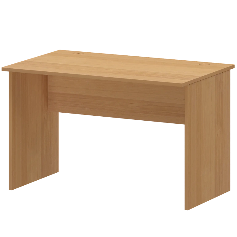 стол с левым и правым кабель каналом protech а-002.к ольха фото