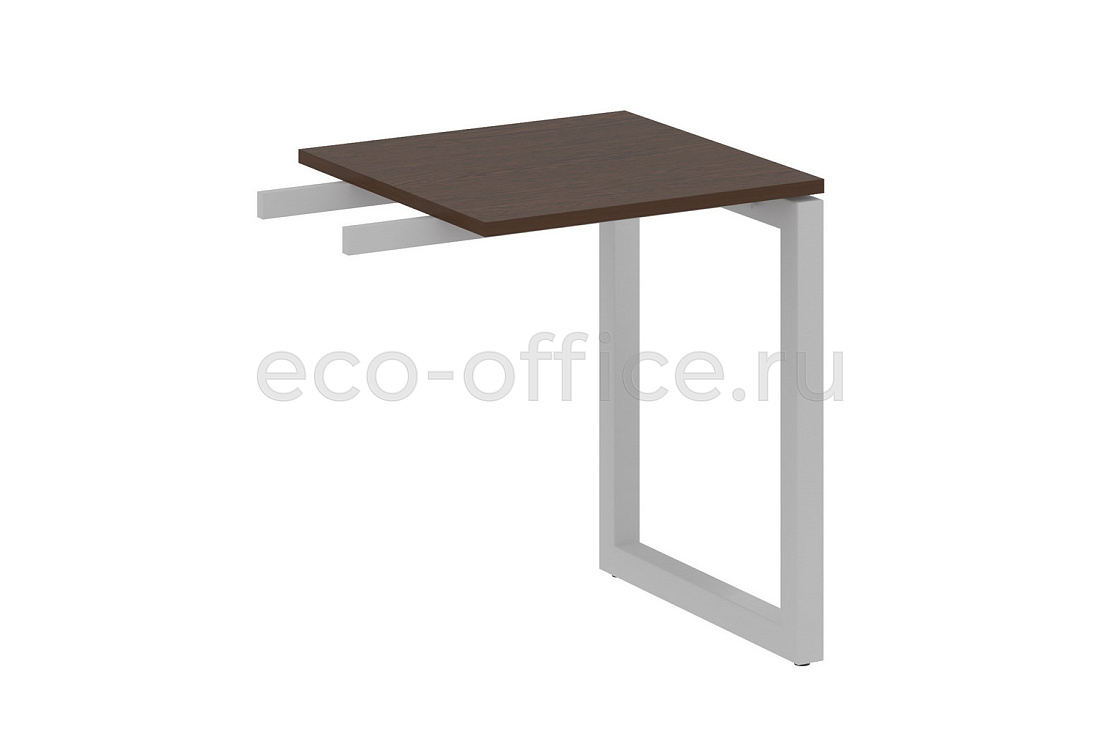 Приставной элемент на О-образном м/к METAL SYSTEM QUATTRO 5x5 50БО.ПР-1 Венге Цаво / Серый металл  стоимость