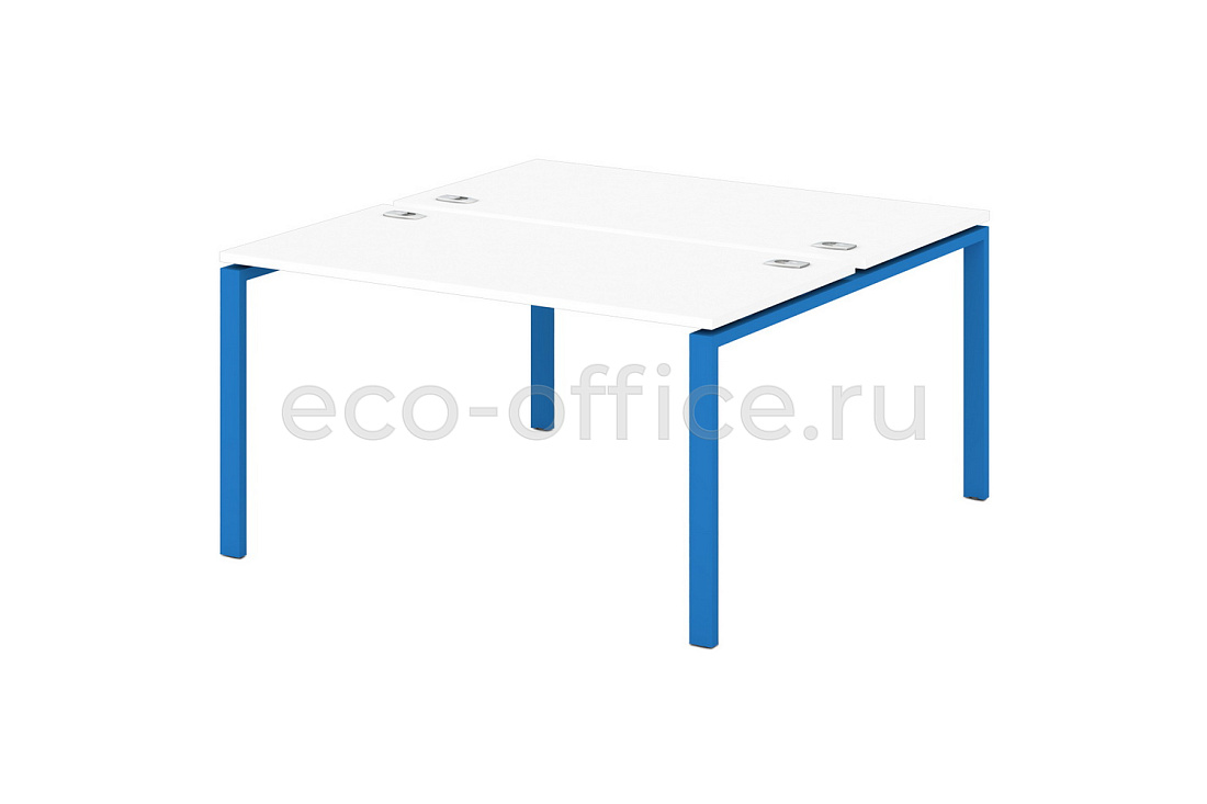 Стол-тандем на металлокаркасе 60*30 SENTIDA COLOR S-42 Голубика  стоимость