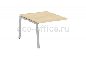 Проходной наборный элемент переговорного стола METAL SYSTEM STYLE БА.ППРГ-1 Акация Лорка / Серый металл фото