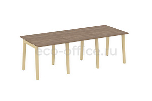 Стол переговорный (3 столешницы) ONIX WOOD OW.PRG-3.0 Дуб Аризона / Дуб Светлый фото