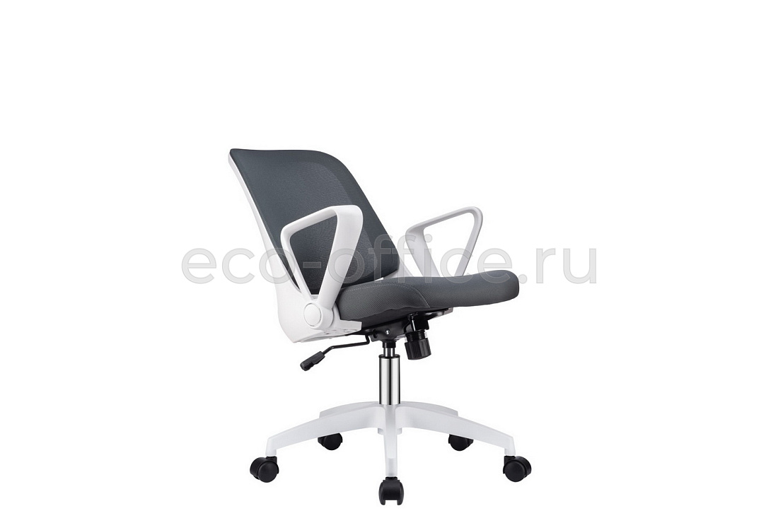 Кресло офисное RV Design W-158 Белый пластик / Серая сетка стоимость