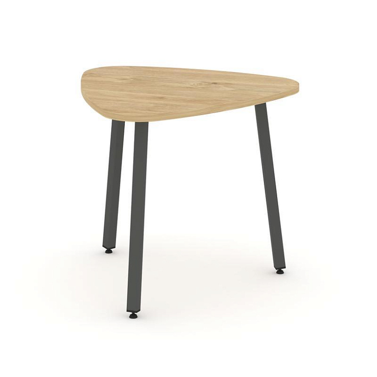 стол переговорный style project sn-4.sprg-70.3 тиквуд светлый/металл антрацит фото