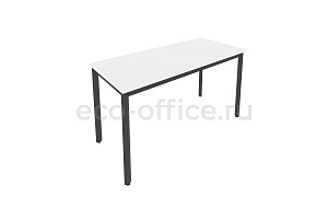 Стол письменный на металлокаркасе SLIM SYSTEM С.СП-5.1 Белый / Антрацит металл фото