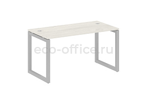 Стол письменный METAL SYSTEM QUATTRO 5x5 50БО.СП-3 Дуб Наварра / Серый металл фото