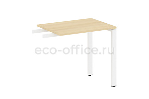 Приставной элемент на П-образном м/к METAL SYSTEM STYLE БП.ПР-2 Акация Лорка / Белый металл фото